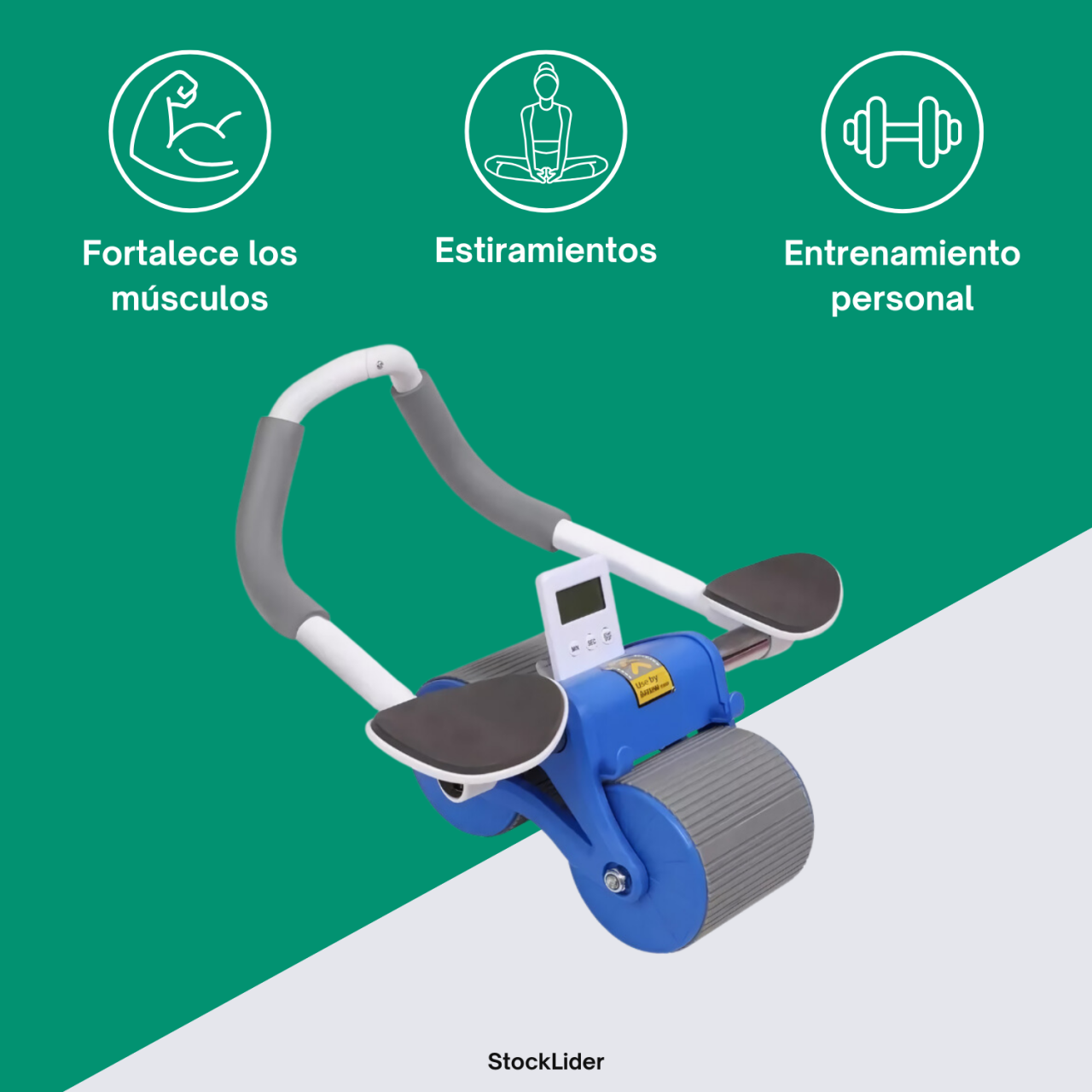 BZL CoreRoll – Rodillo Abdominal Fitness