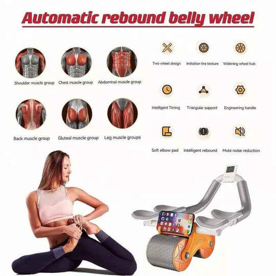 BZL CoreRoll – Rodillo Abdominal Fitness