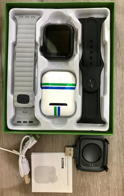 BZL DuoFit – Smartwatch + Auriculares Inalámbricos